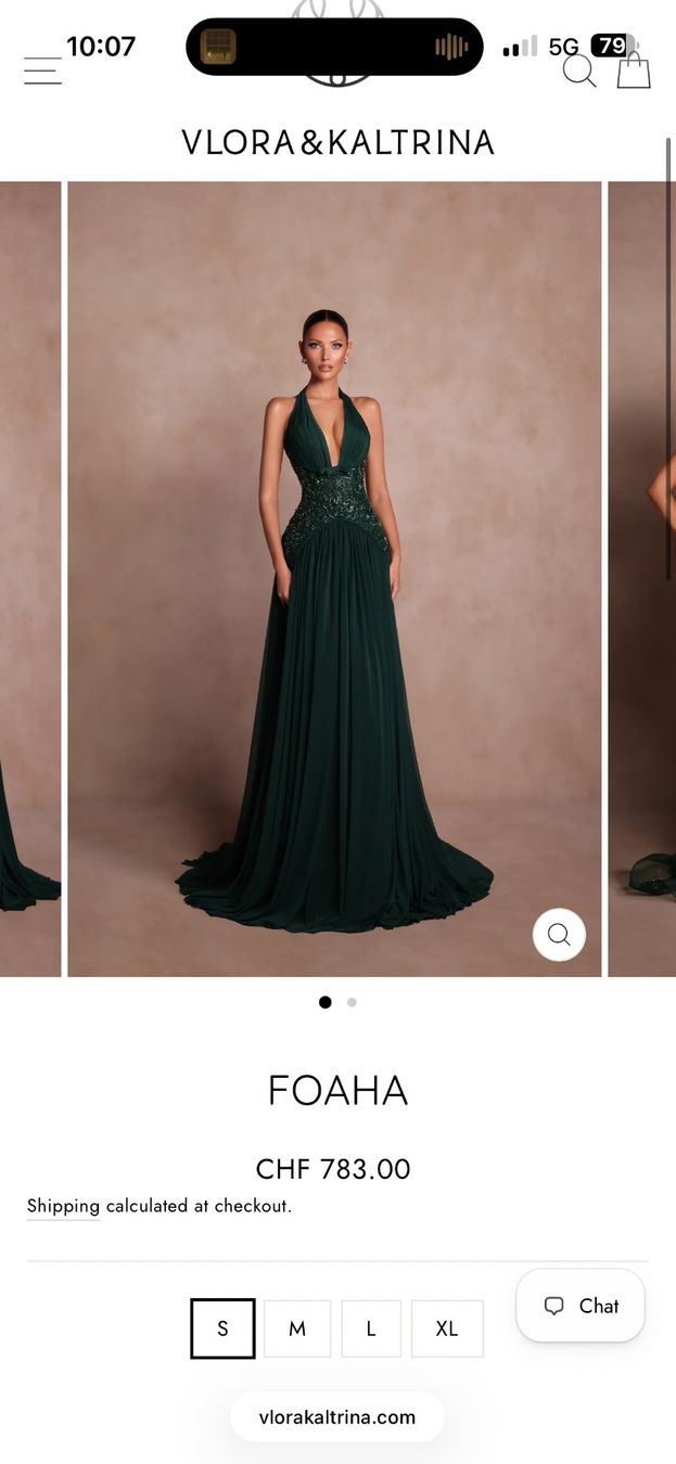 Vestiti: Vlora & Kaltrina Designer Abendkleid – Usato da Luzern venduto da w.welihodska 9