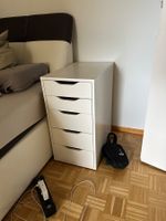IKEA ALEX Schubladenelement weiss – 5 Schubladen