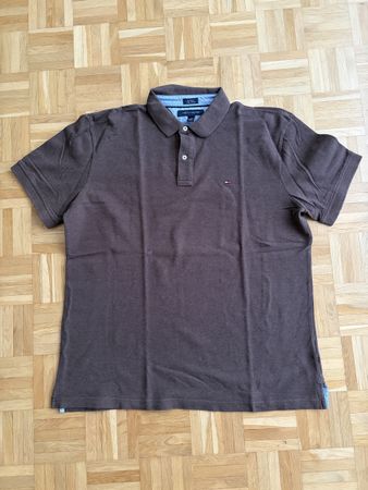 Poloshirt Tommy Hilfiger braun Grösse XL, top Zustand 