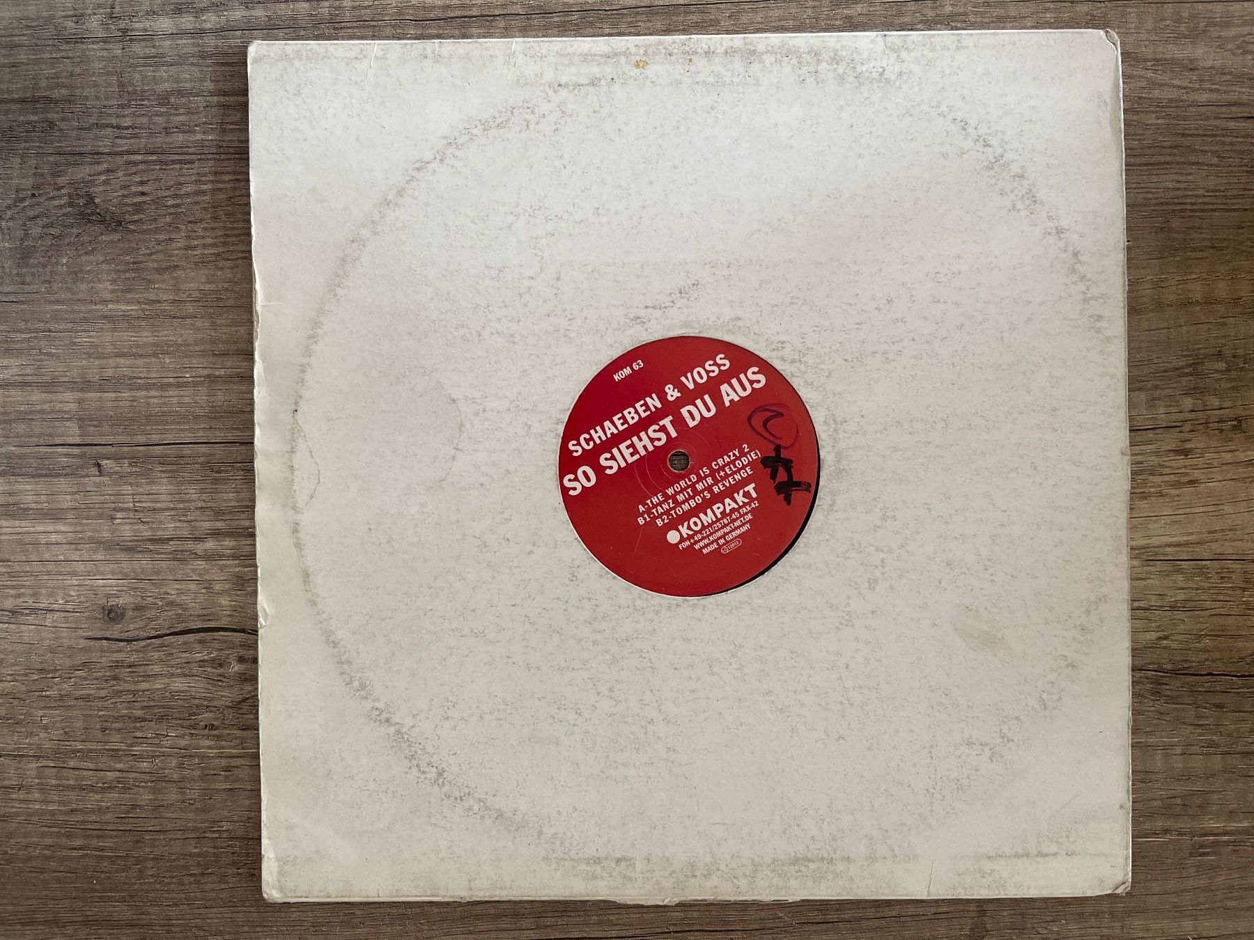 Dischi in vinile: A328/Schaeben & Voss - So Siehst Du Aus – Usato da Frutigen venduto da Philippe_jsp