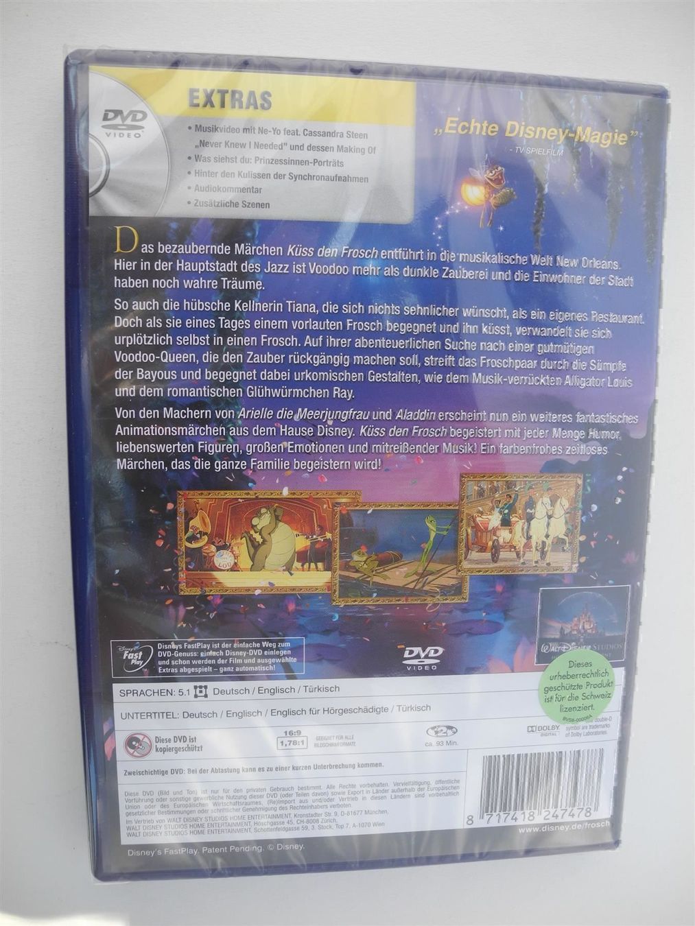Alle DVDs: Disney Küss den Frosch, Nr. 459 – Neu und originalverpackt aus Kottwil von Crazyrolf 1