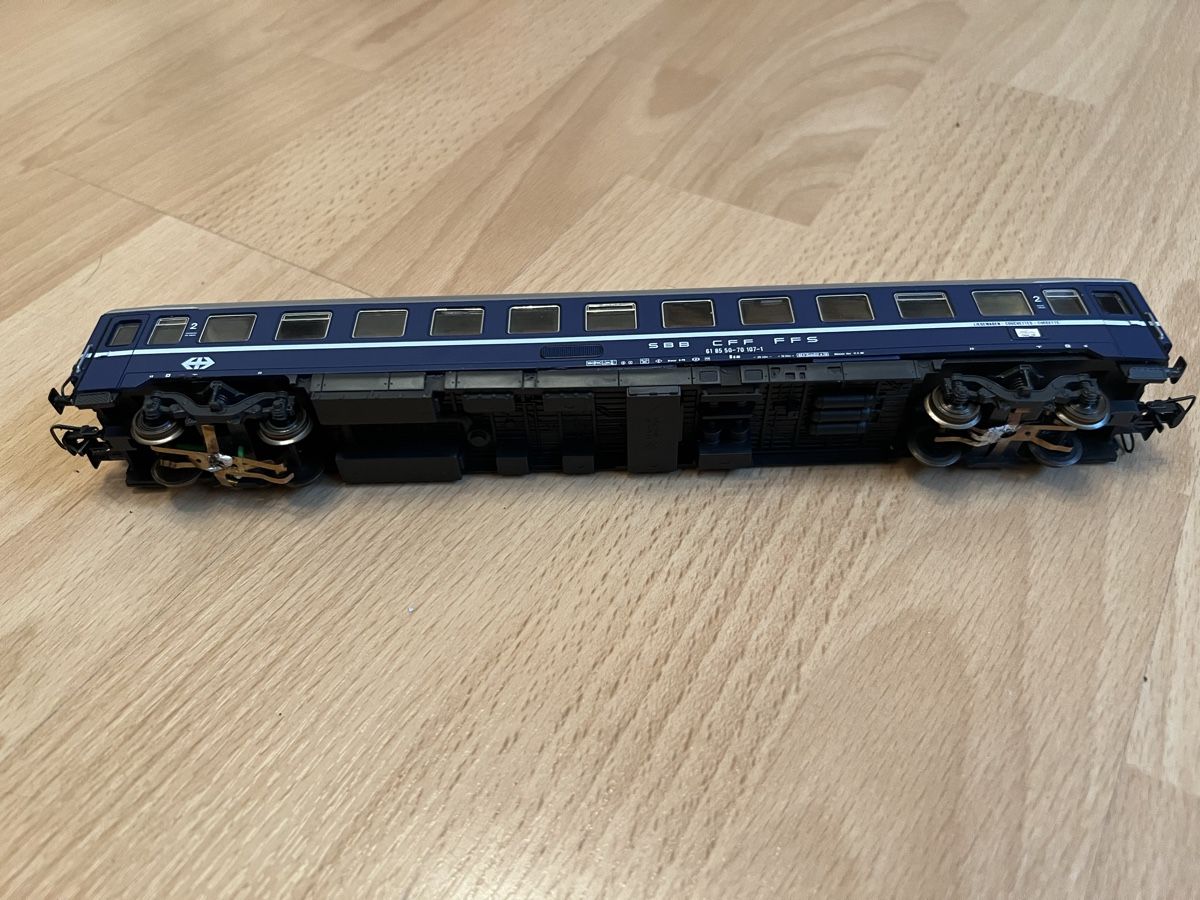 Roco Modellini di ferrovie: Roco Liegewagen 2. Klasse – Usato da Gisikon venduto da ram_78bx 4