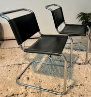 2 Stück Freischwinger Stuhl Bauhaus Mart Stam S33
