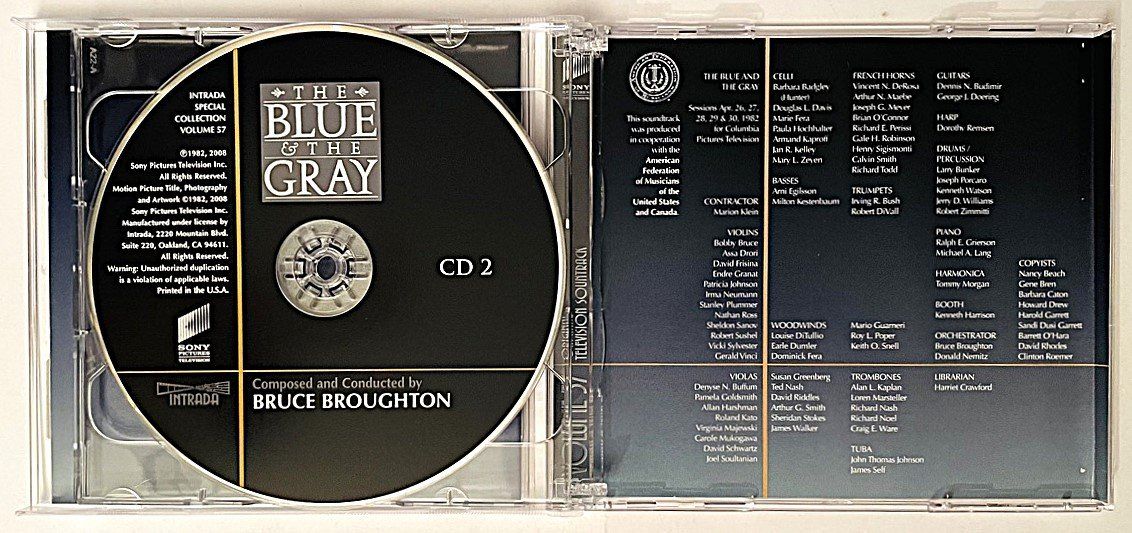 CD: The Blue & The Gray  - Original Soundtrack - Spec. Coll.  CD – Usato da Duggingen venduto da nad_6yzh 3