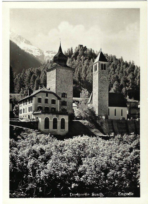 Cartoline postali: AK Susch Engadin GR – Usato da Rheinfelden venduto da wil_m7gh