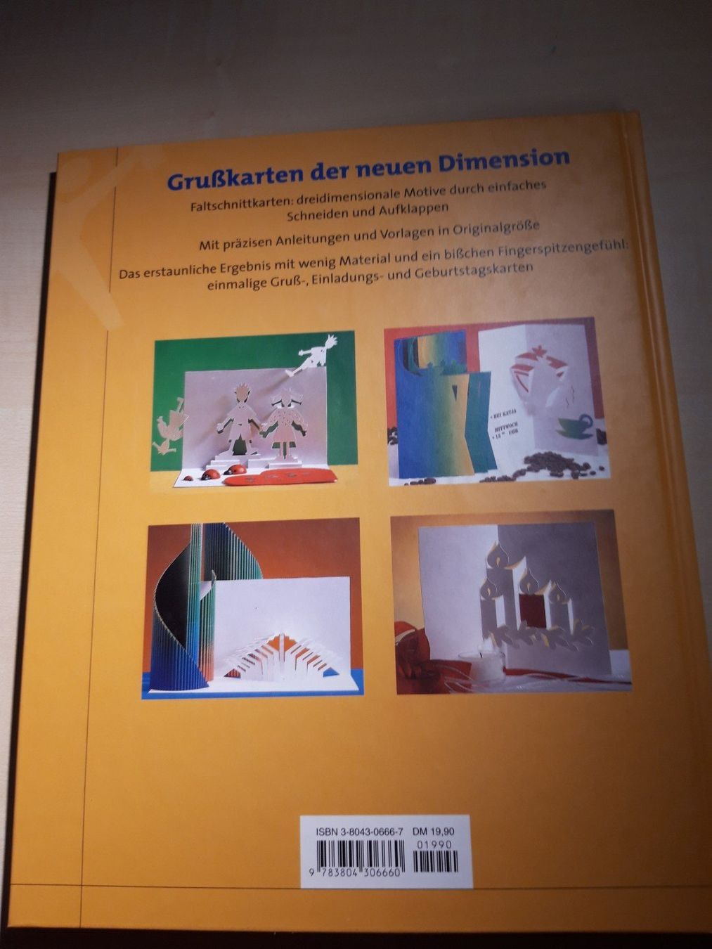Libri: Faltschnitt Karten – Usato da Egliswil venduto da Cracky81 1