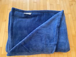 Decke Micasa ANDRO 150x200cm 100% Polyester blau