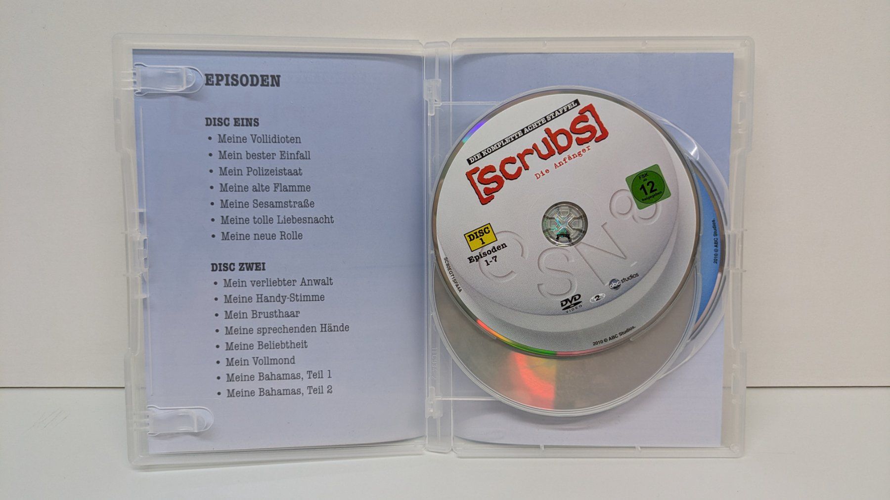 Tutti i DVDs: Scrubs - Die Anfänger, Staffeln 8 – Usato da Menziken venduto da mame18 1