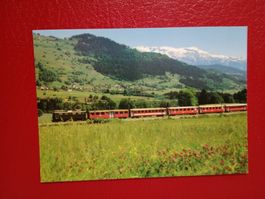 AK Bahn Glacier Express in der Surselva Graubünden