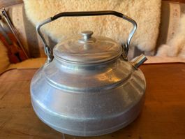 antiker Caldor-Wasserkessel aus Aluminium, Swiss Made