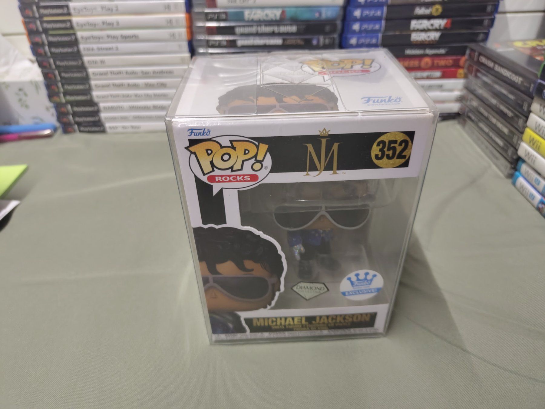 Funko : Funko POP! Naruto Rocks 352 FS Dimond - Michael Jackson – Usato da Saxon venduto da dan_drn5