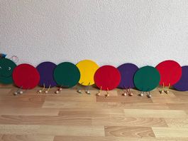 Holzwurm Raupe, Wanddekoration, kleidergacken