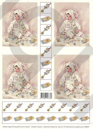 Kit bricolage: Schnittbogen Baby – Nuovo (secondo la descrizione) da Schlatt TG venduto da glueckwunschkarte.22