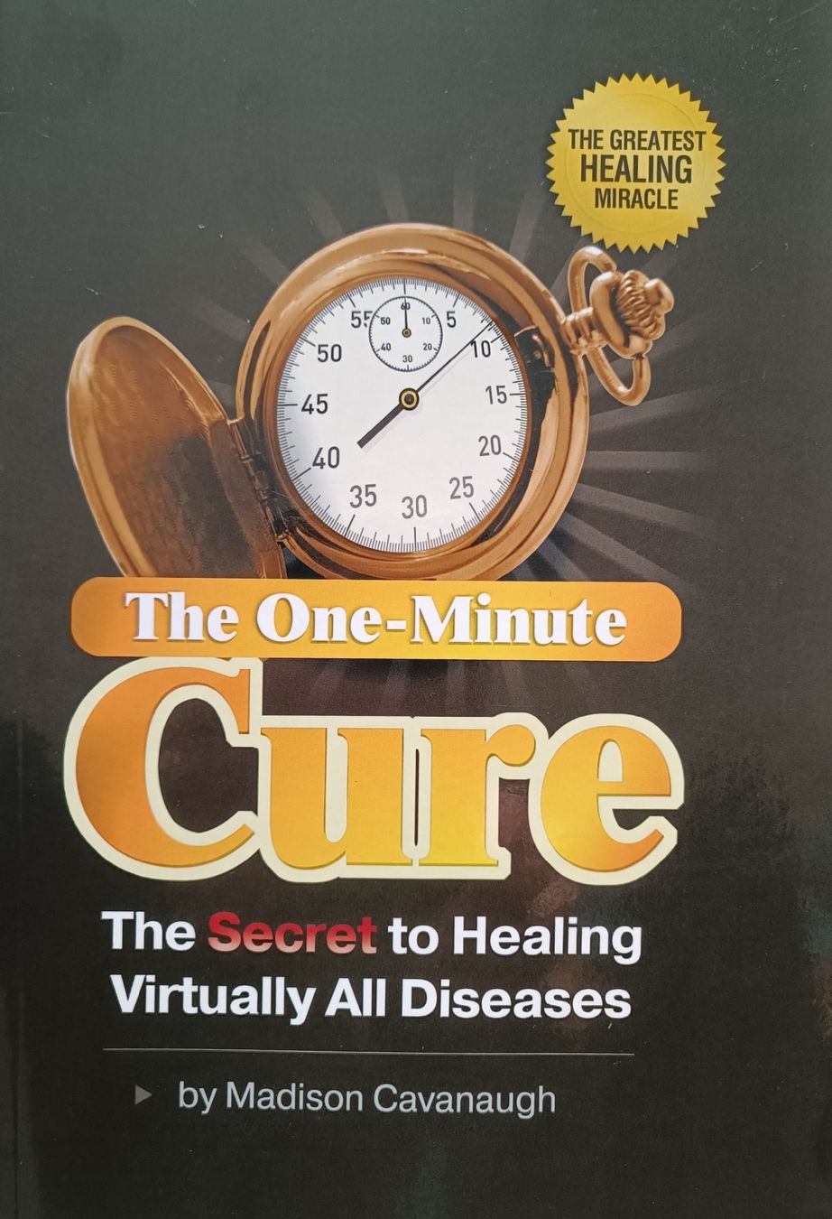 Livres: The One-Minute Cure – D'occasion à Luzern par einszwei