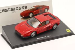 Ferrari Testarossa 1984-1991 rot / schwarz   1:43 von Altaya
