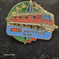 SBB Re 6/6 Lokomotive Anstecknadel Pin - SBB Historic Raritä