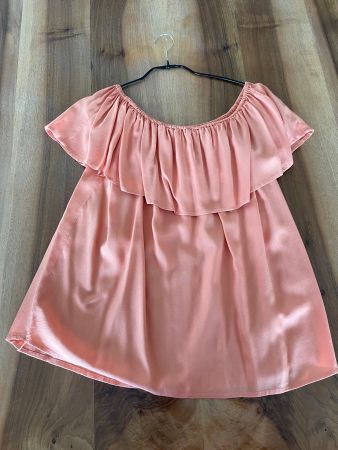 T-Shirt in apricot, Grösse M