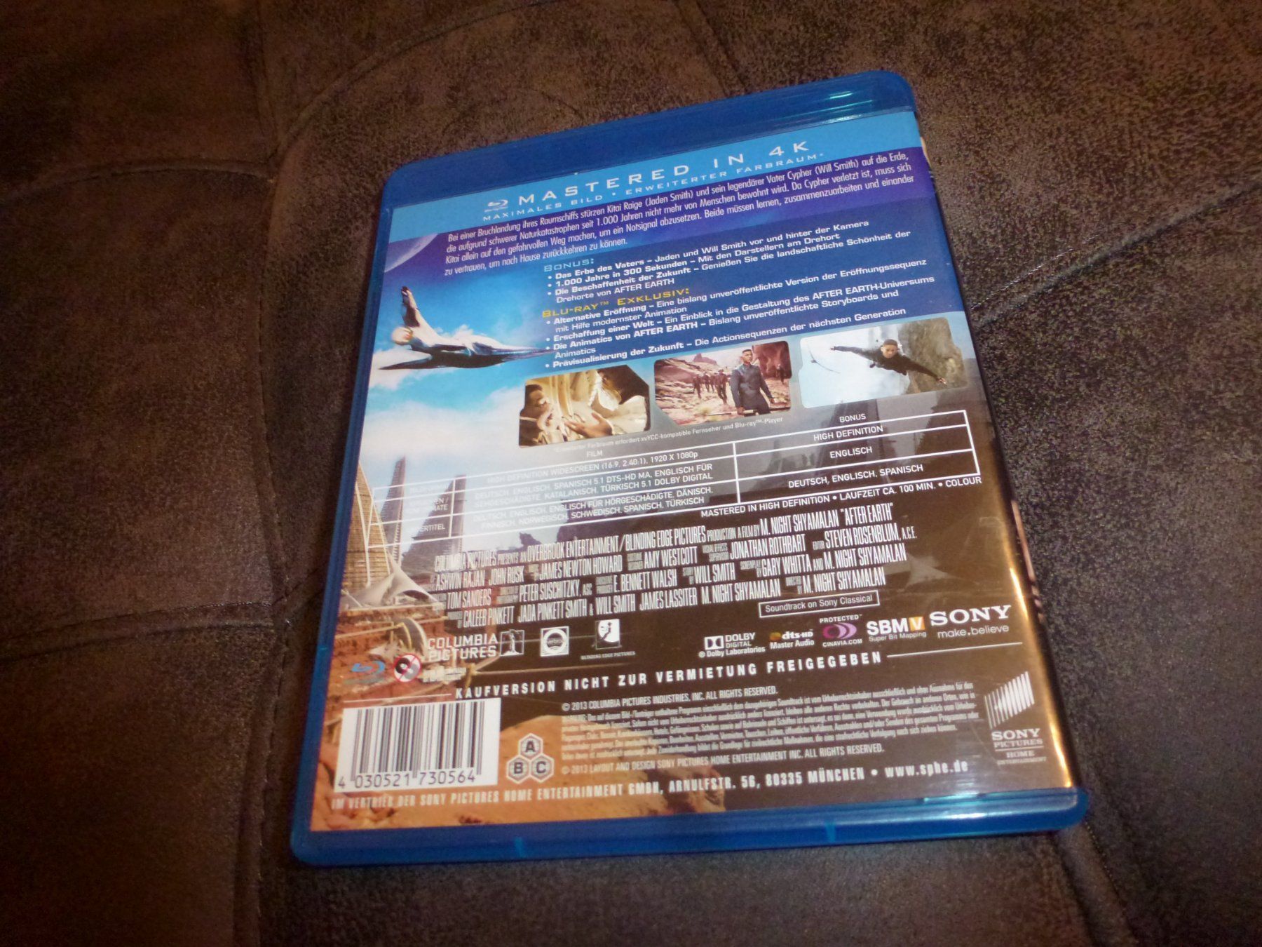 Tutti i DVDs: After Earth BLU-RAY – Usato da Olten venduto da Disc-Verkauf 2
