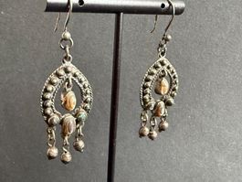 Vintage Sterling Silber Ohrringe