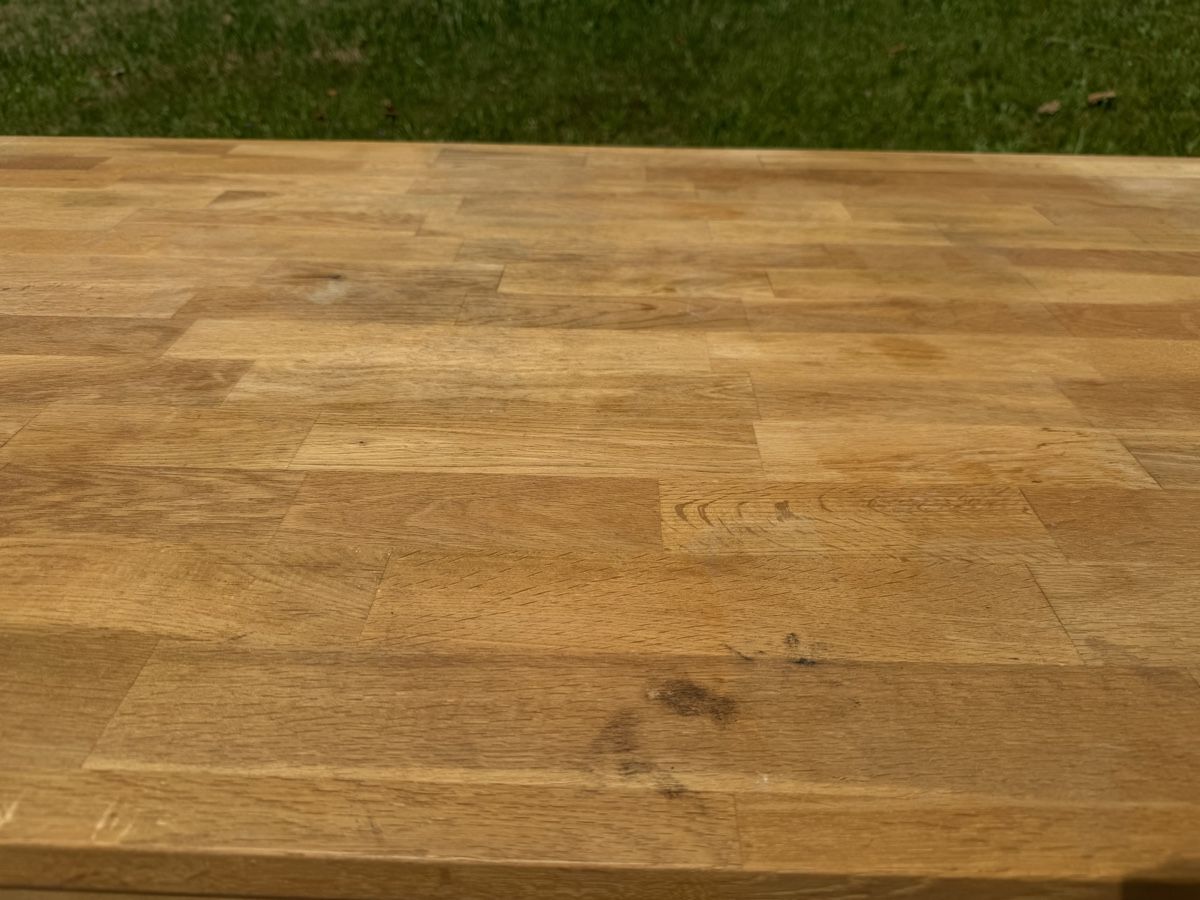 Jysk Tables: Esstisch Eiche Natur und 6 Stühle – D'occasion à Hütten par CaFeLe 1