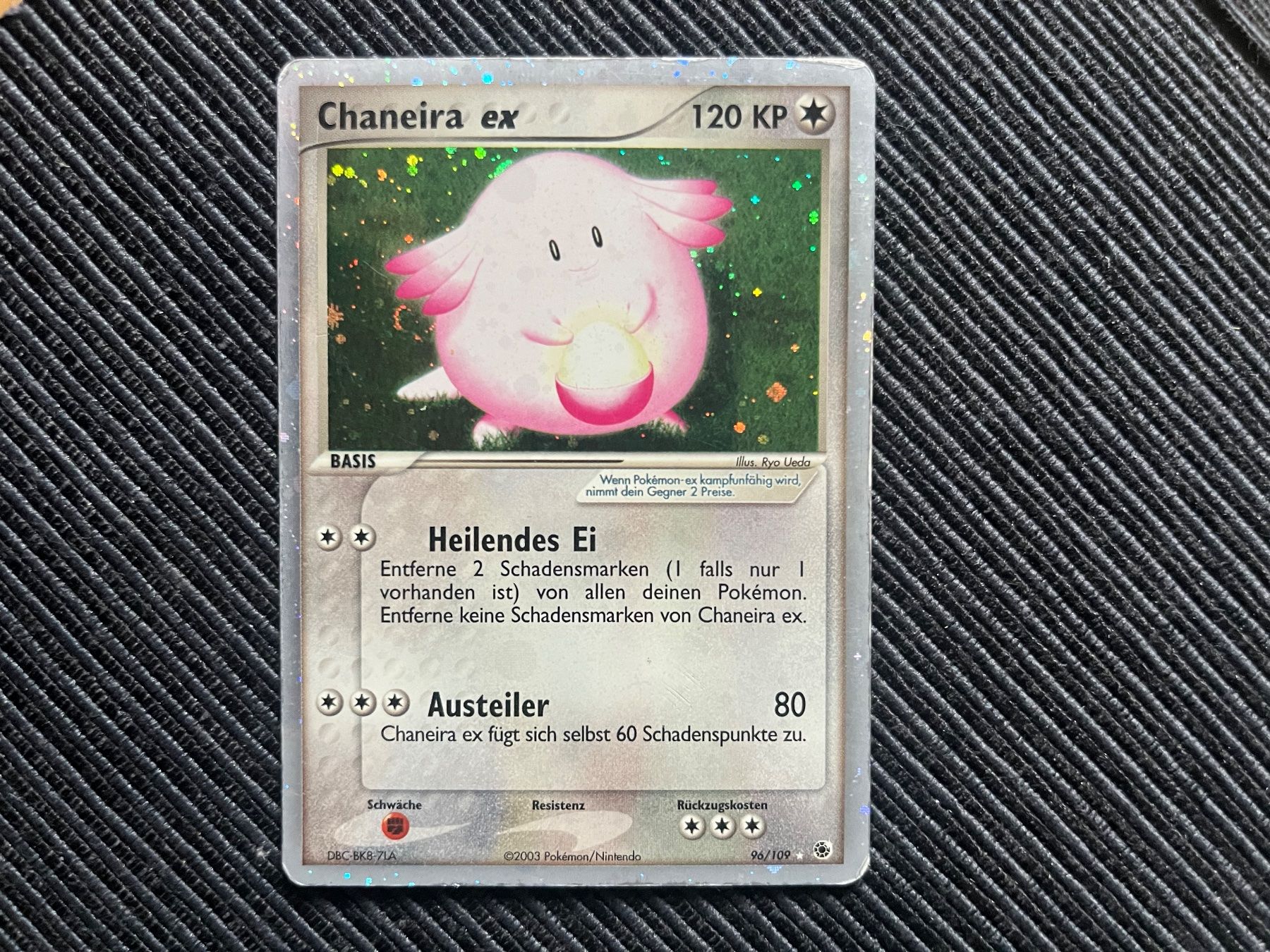 Pokémon Carte collezionabili: Pokemon Chaneira EX holo Rubin Saphir – Usato da Wabern venduto da Collectfun