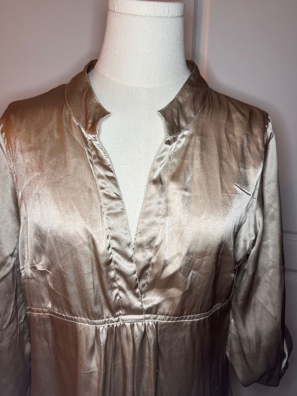 Vero Moda Blusen: Vero Moda Bluse gold – Gebraucht aus Pfaffhausen von Klaras_second_hand 4