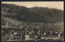 Clarens-Montreux, Teilansicht mit Bergen