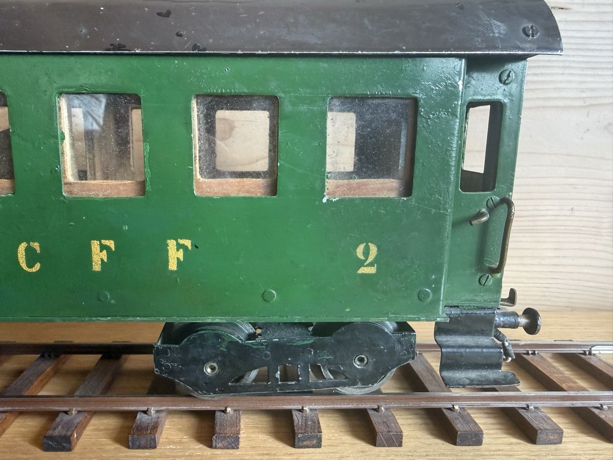 SBB/CFF/FFS Modellini di ferrovie: Eigenbau Spur 1 PW aus Sammlung Tele René – Usato da Amden venduto da vipernatter 1