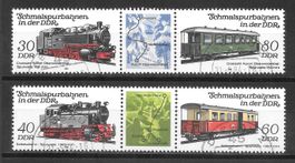 DDR Serie 2864 - 2867 Schmalspurbahnen gest. 20.3.1984