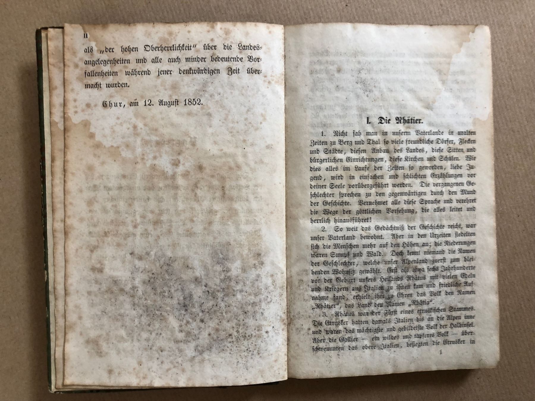 Livres: Graubündnerische Geschichten 1852 – D'occasion à Zürich par allp 3