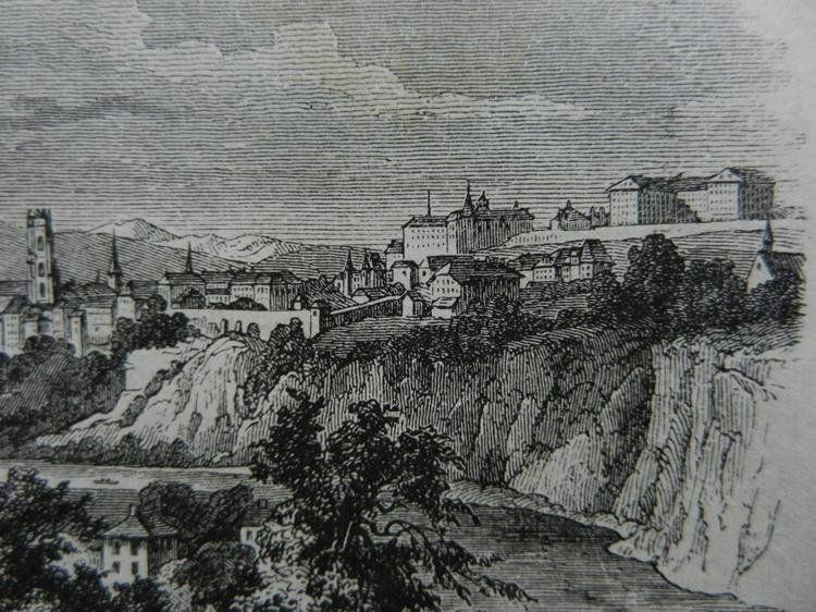 Incisioni: Fribourg Freiburg – Usato da Risch venduto da Rischli15 6