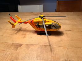 Spielzeug Helikopter orange/gelb