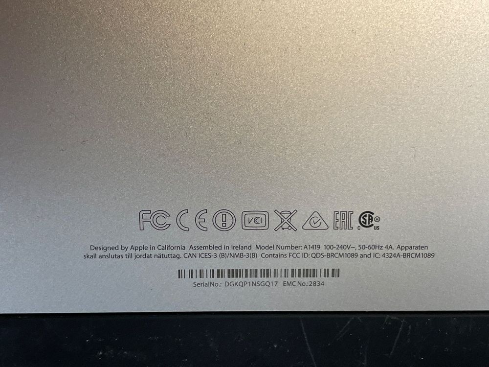 Apple PC: iMac 5K Late 2013 - A1419 – Usato da Weiach venduto da ben_c7gg 5