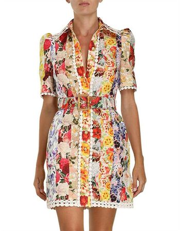 Zimmermann Floral Mini Dress [Retail Price $995]