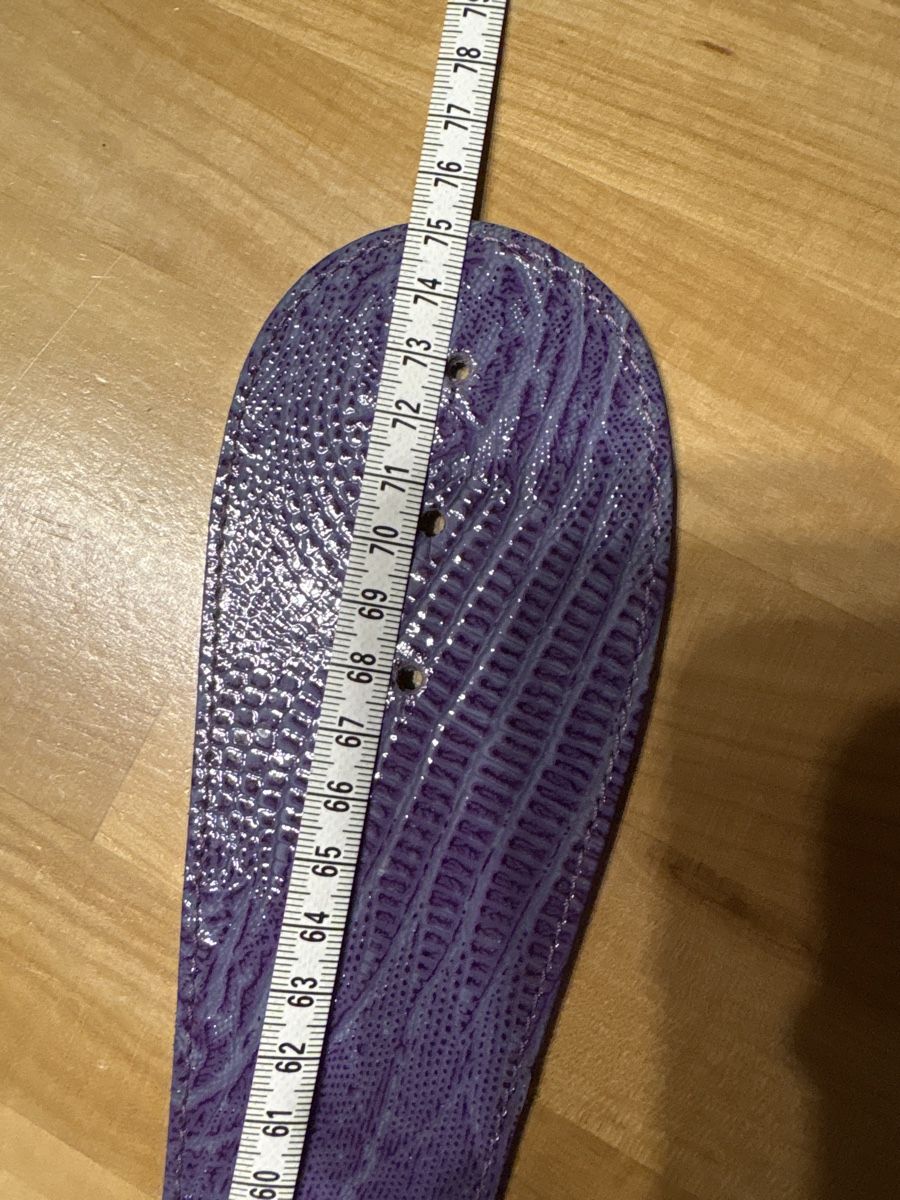 Cinture: Leder Gurt Taliengurt violett – Nuovo (secondo la descrizione) da Rümlang venduto da BoutiqueMonique16 4