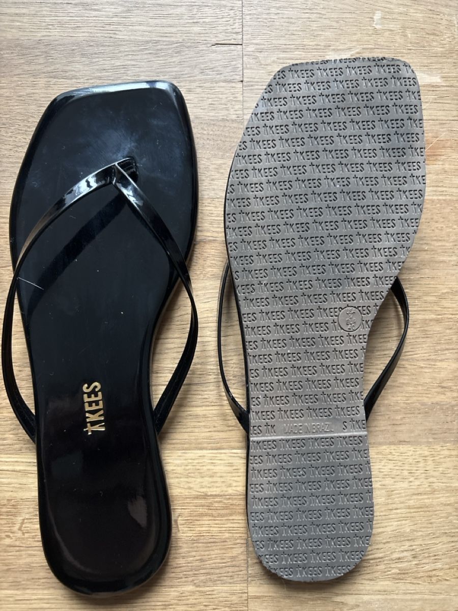 Damenschuhe: Tkees flip flop black - new - – Neu (gemäss Beschreibung) aus Basel von Bronzing 1