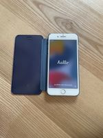 Apple iPhone 7 Plus  Silber  funktionsfähig  mit Schutzhülle