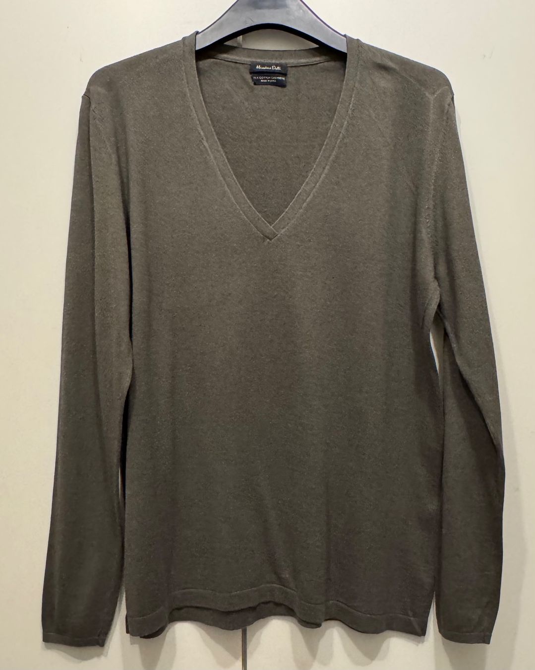 Massimo Dutti Maglioni & Felpe: Pullover femme MASSIMO DUTTI, silk cashmere, vert, taille XL – Nuovo (secondo la descrizione) da Genève venduto da OnSale