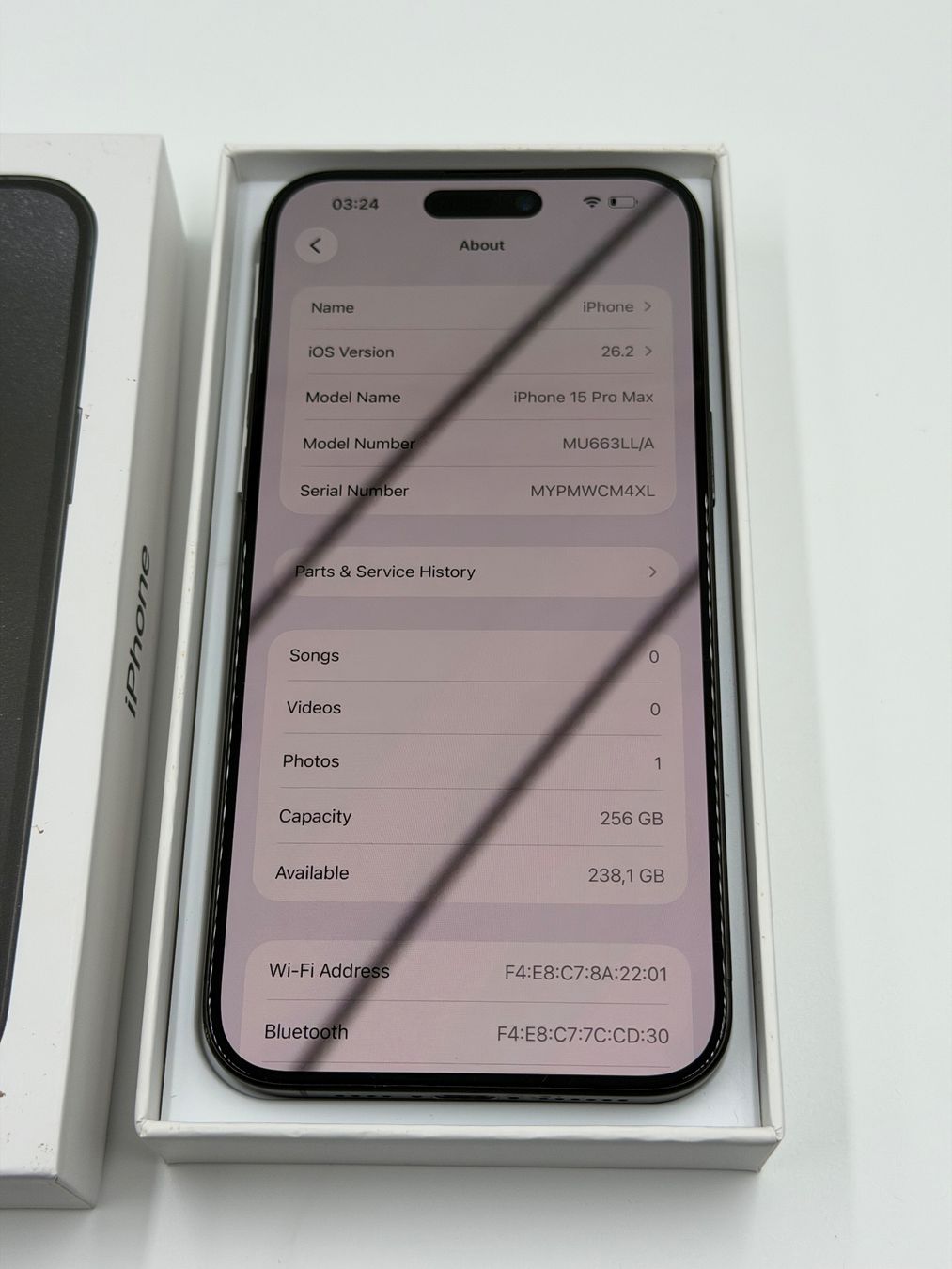 Apple Telefoni cellulari / Smartphones: IPhone 15Pro Max 256GB Weiss – Usato da Chur venduto da ReplaceHub 6