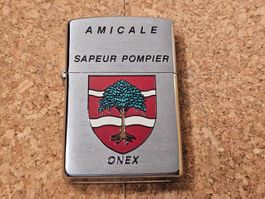 Briquet Zippo Amicale Sapeur Pompier Onex, Jamais rempli