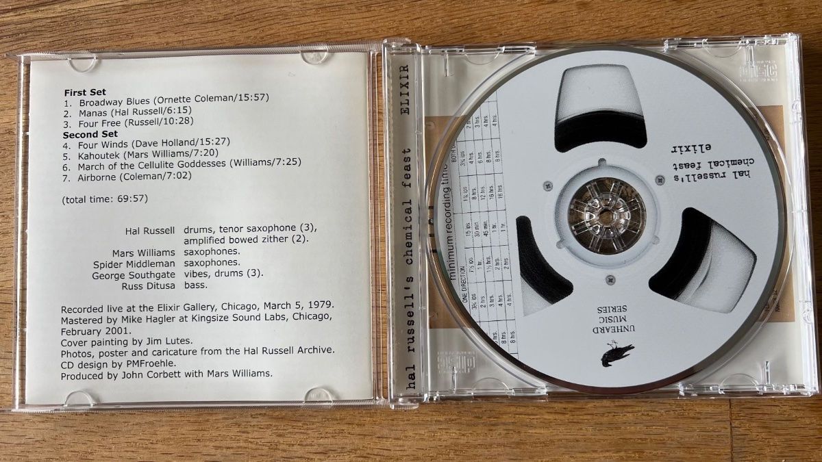 CD: Hal Russel's Chemical Feast - Elixir / CD - 1.US-Press. 2001 – Usato da Gais venduto da soundcave57 2