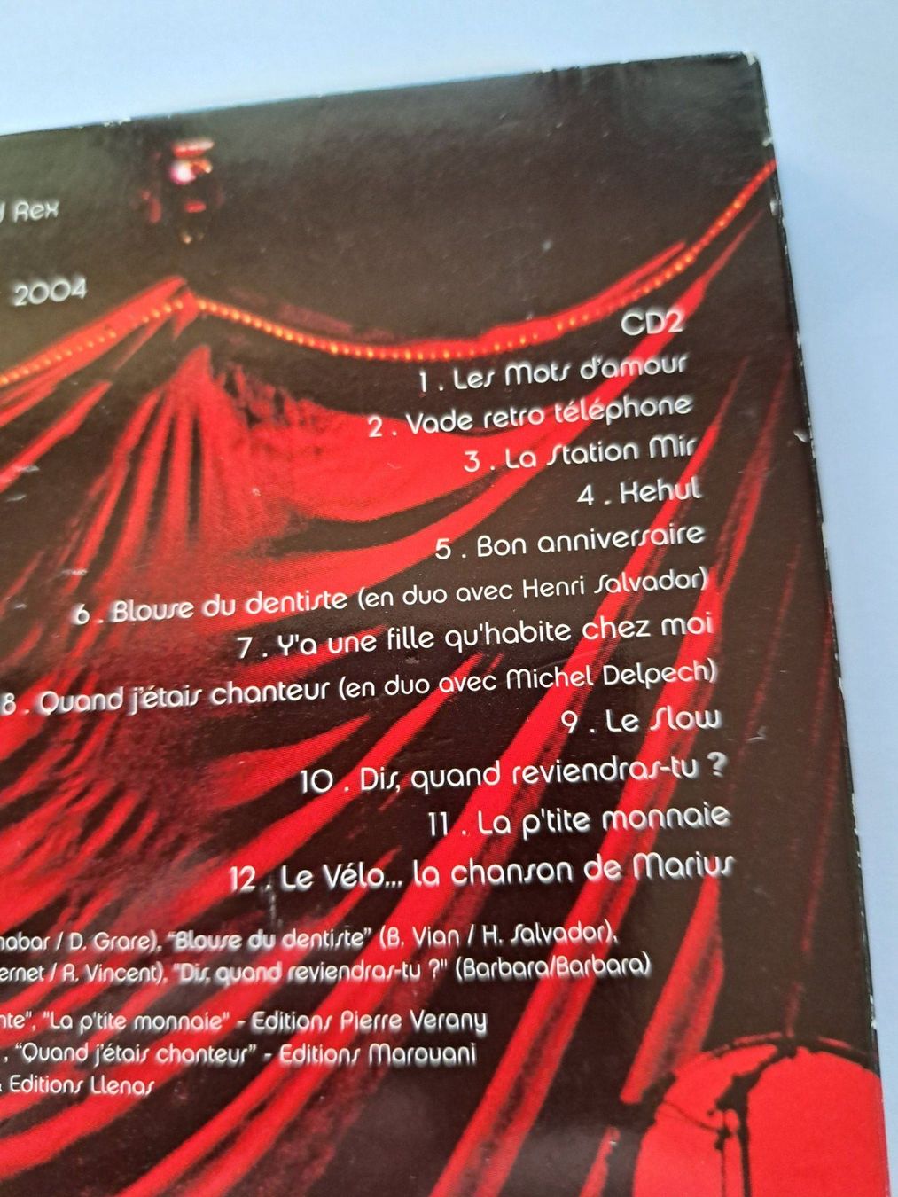 CD: Cd Bénabar - Live au grand Rex – Usato da Pully venduto da bro_n52j 3