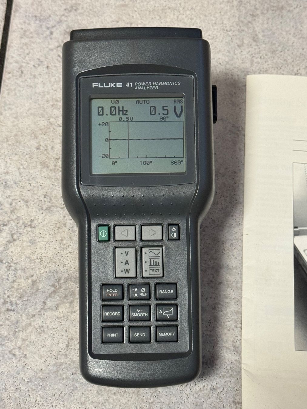 Fluke Misurare: Fluke 41 Power Harmonics Analyzer – Usato da Kaiseraugst venduto da Drasa 2