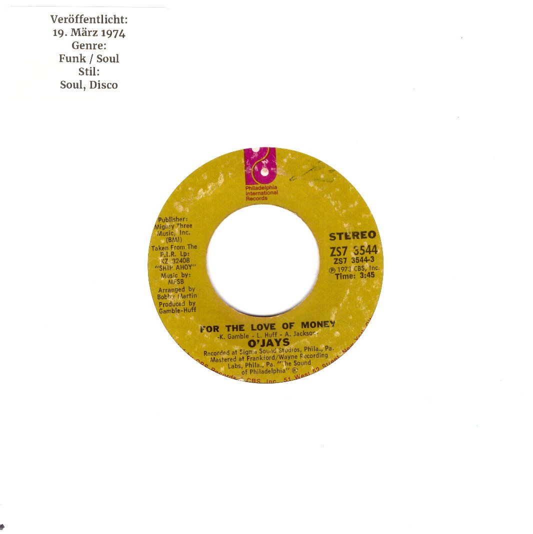 Dischi in vinile: THE O'JAYS – Usato da Bassersdorf venduto da house-of-vinyl