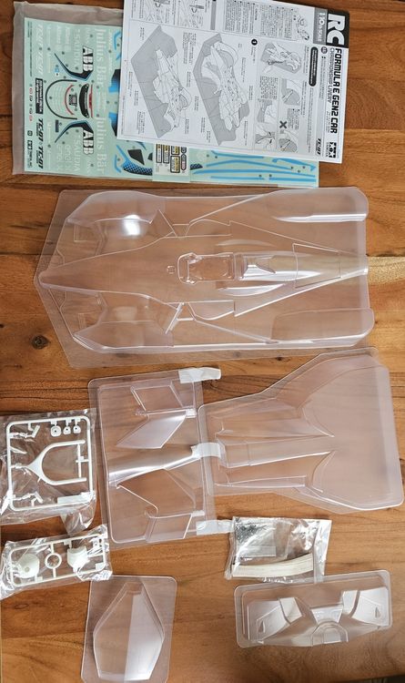 Tamiya Formula E Gen2 Body Parts Set (TC-01) (Neu (gemäss Beschreibung ...