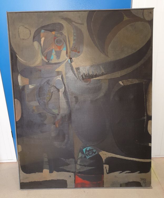 grosses Paul Racle Bild, 1964 frühe Phase, topzustand ! (Gebraucht) in ...