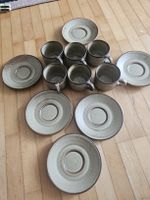 6 er Set Kaffeetassen/ Untertassen Langenthal Sahara