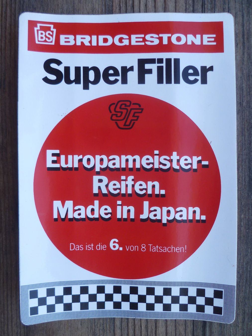 Sticker: Bridgestone Pneu Aufkleber – Nuovo (secondo la descrizione) da Aarau venduto da Rdodger
