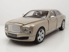 BENTLEY MULSANNE GOLD 1:18 RASTAR