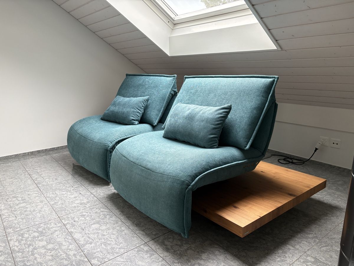 Sofas: Koinor - 2-SITZER-SOFA Stoffbezug Petrol – Gebraucht aus Hünenberg von Nir_y9m9 2